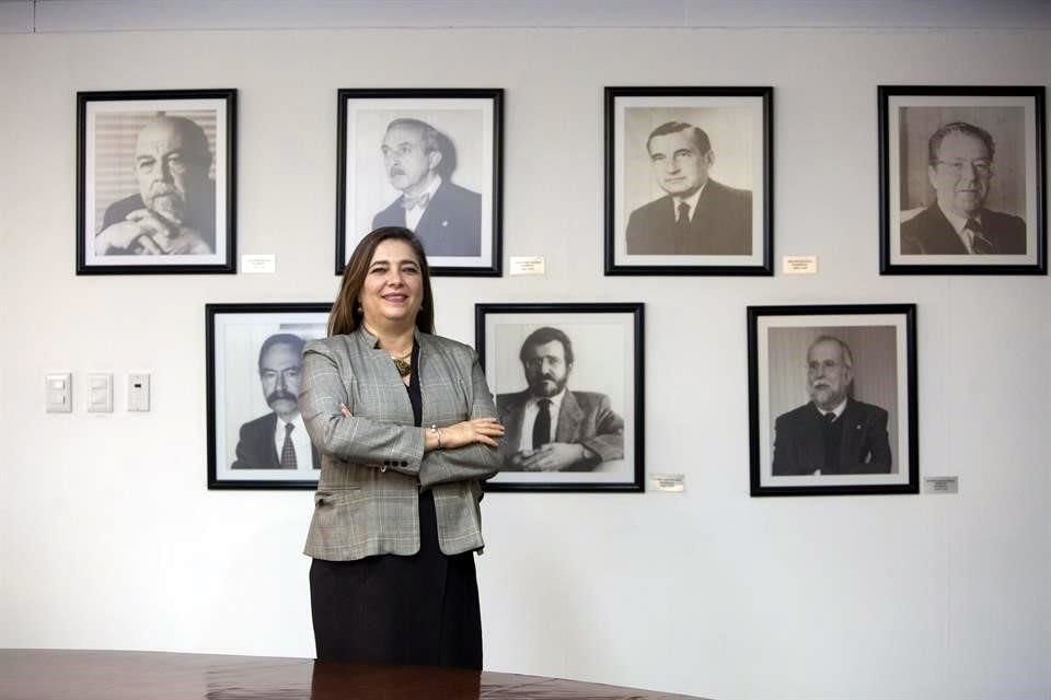 La académica Silvia Giorguli es la primera mujer en ocho décadas que ostenta el cargo como presidenta de El Colegio de México.