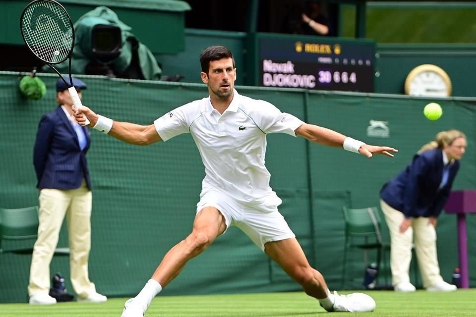 Novak Djokovic está en busca de su título 20 de Grand Slam.