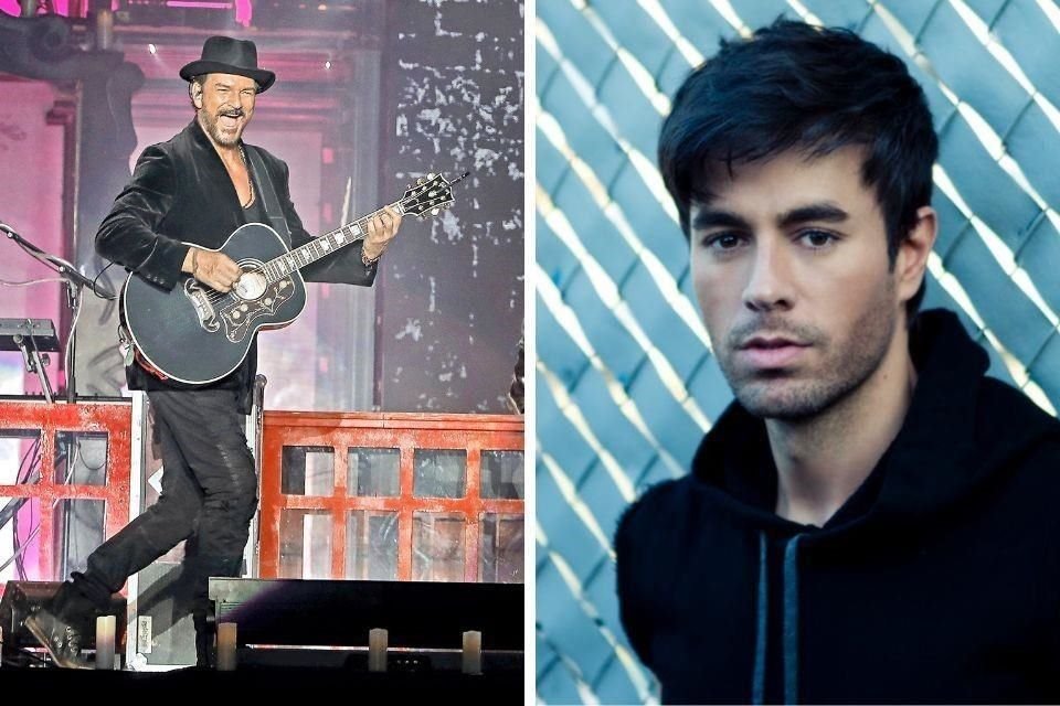 Se jubila Ricardo Arjona de los escenarios; Enrique Iglesias ya no lanzará música nueva.