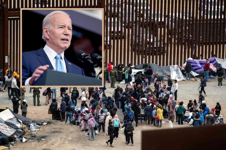 La percepción de falta de control en frontera EU-México será tema crucial para los estadounidenses que decidirán en 2024 si continúa Joe Biden en la Casa Blanca.