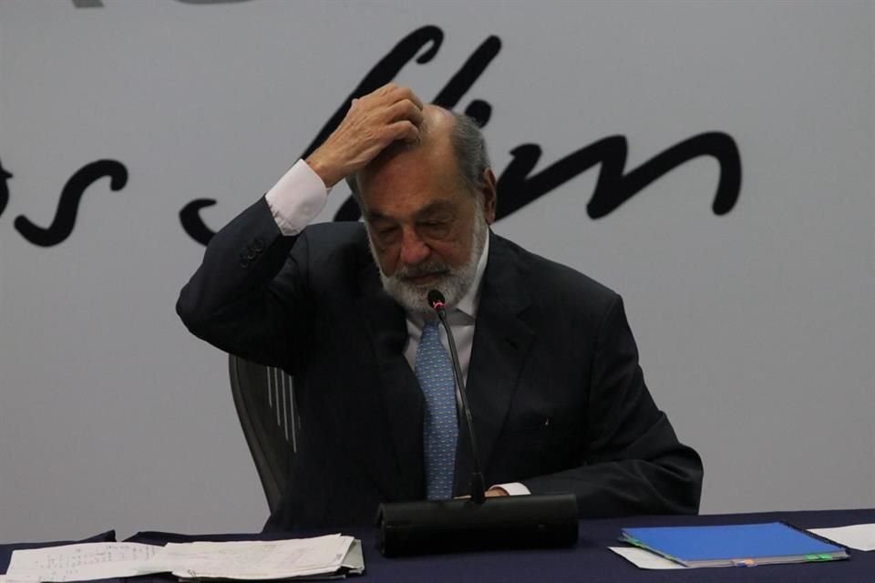 Carlos Slim llamó a conferencia de prensa este lunes 12 de febrero de 2024.