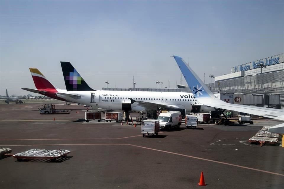 La mayoría de los vuelos afectados eran de Aeroméxico, Volaris y VivaAerobus.