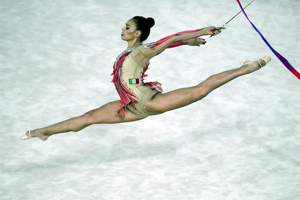 Rut Castillo ser la primera mexicana en competir en la gimnasia rtmica de unos Juegos Olmpicos.