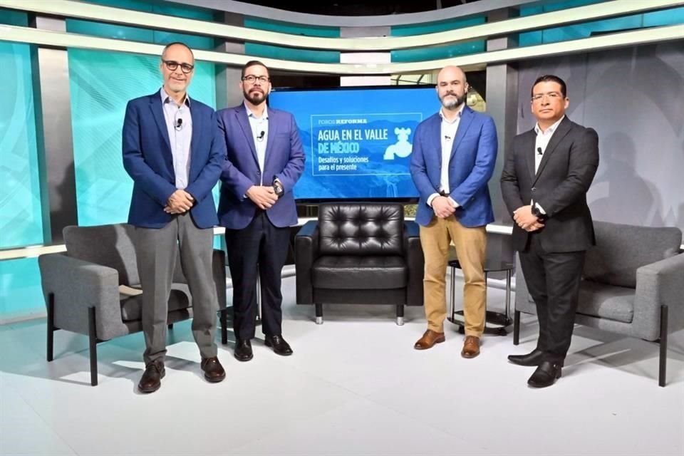 Eduardo Vázquez, Jorge Fuentes, Jean-Martin Brault y Miguel Pallares.