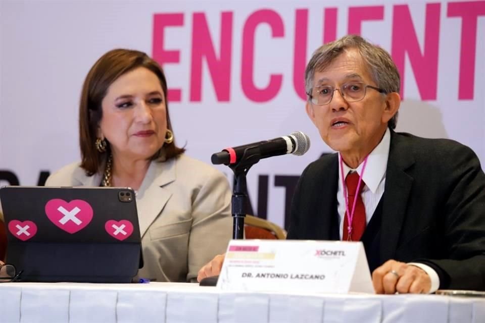 El biólogo Antonio Lazcano instó a la candidata Xóchitl Gálvez a pronunciarse sobre el desmantelamiento de la Conabio.