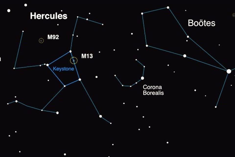 Para poder observar la 'nueva estrella', la NASA sugiere identificar en la bóveda celeste la pequeña constelación Corona Borealis, ubicada entre la de Hércules y El Boyero.