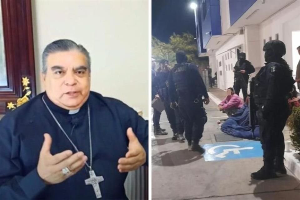 El Obispo de Culiacán, Jesús José Herrera, pidió 'cordura' a los grupos criminales para evitar más hechos similares de violencia en la capital de Sinaloa.