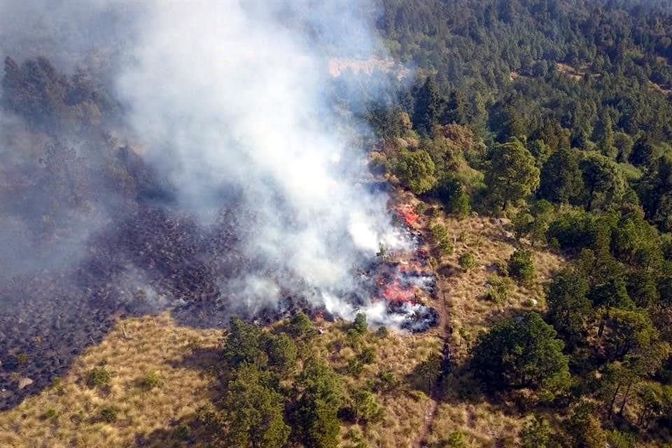 En las últimas horas se registraron 4 nuevos incendios en el País y llegaron a 120; la entidad con más conflagraciones es Edomex, con 24.