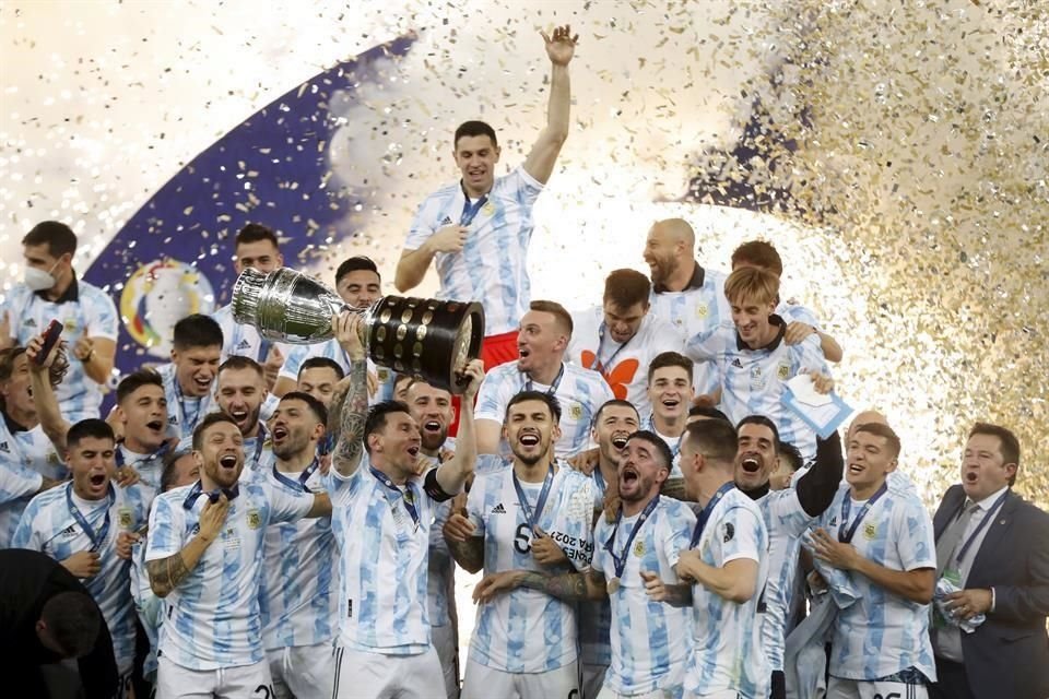 Argentina es por décima quinta vez en su historia campeón de la Copa América.