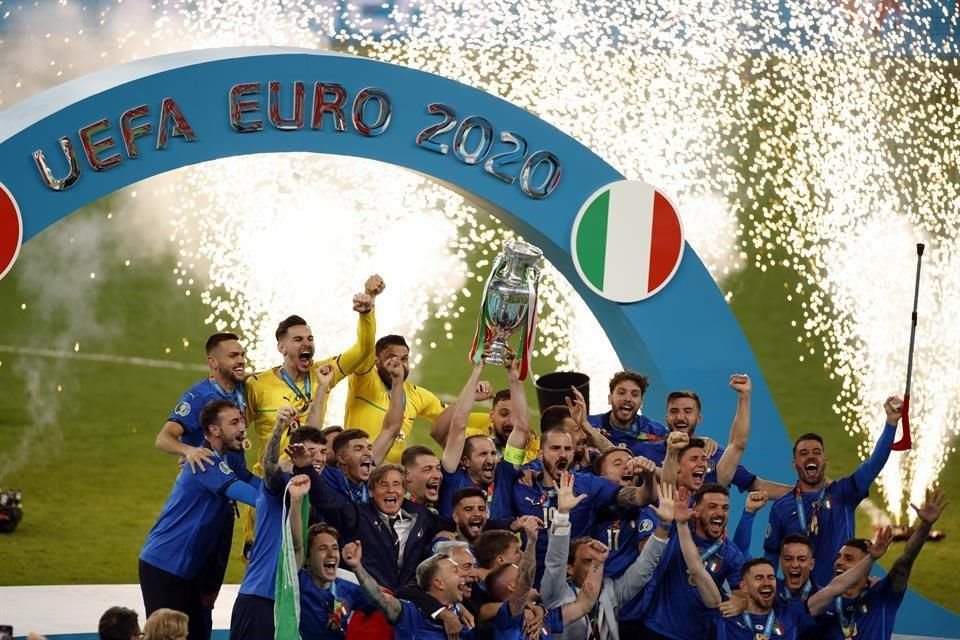 Italia se quedó con el festejo en Wembley.
