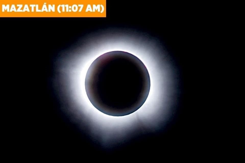 Eclipse en Mazatlán, Sinaloa