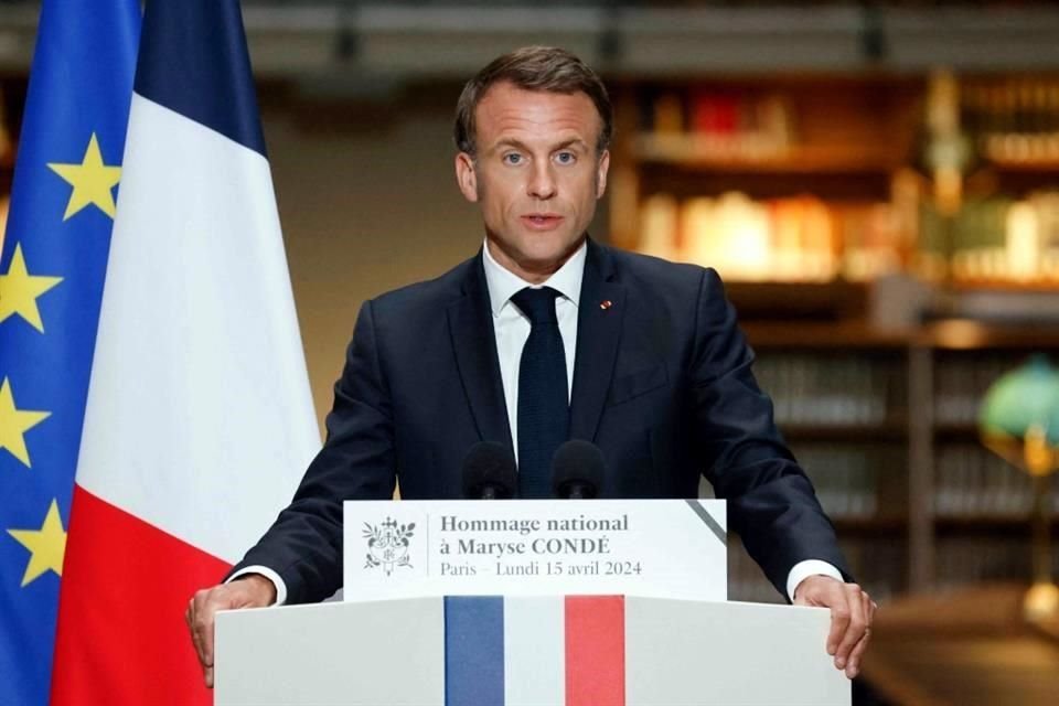 Si la seguridad se ve comprometida, Emmanuel Macron comentó que hay planes de respaldo para la Ceremonia de Apertura de los Juegos Olímpicos París 2024.