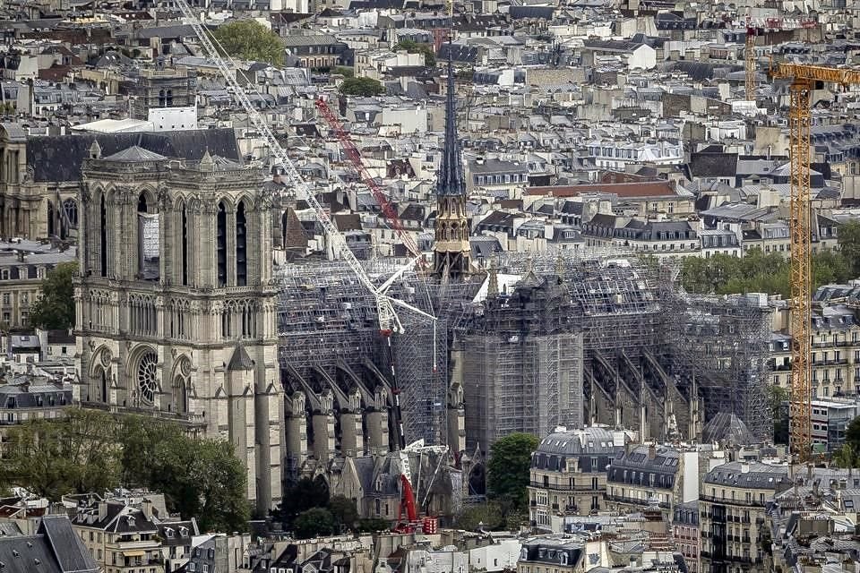 Alrededor de 250 empresas han trabajado en la rehabilitación de la catedral de Notre Dame, obra maestra del gótico.