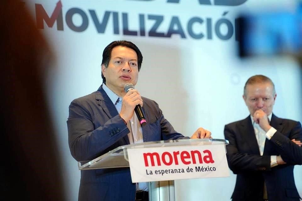 Tanto Morena, que preside Mario Delgado, como Arturo Zaldívar, promoverán las acciones en contra de Norma Piña.