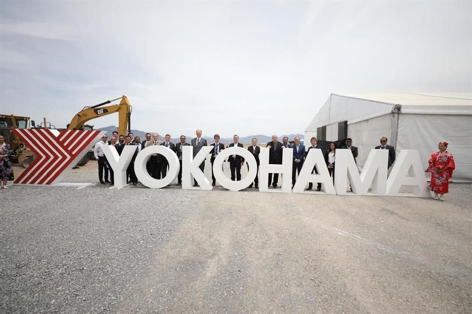 El fabricante de llantas Yokohama anunció que invertirá 380 mdd en la instalación de una planta en el Parque Industrial Alianza de Saltillo.