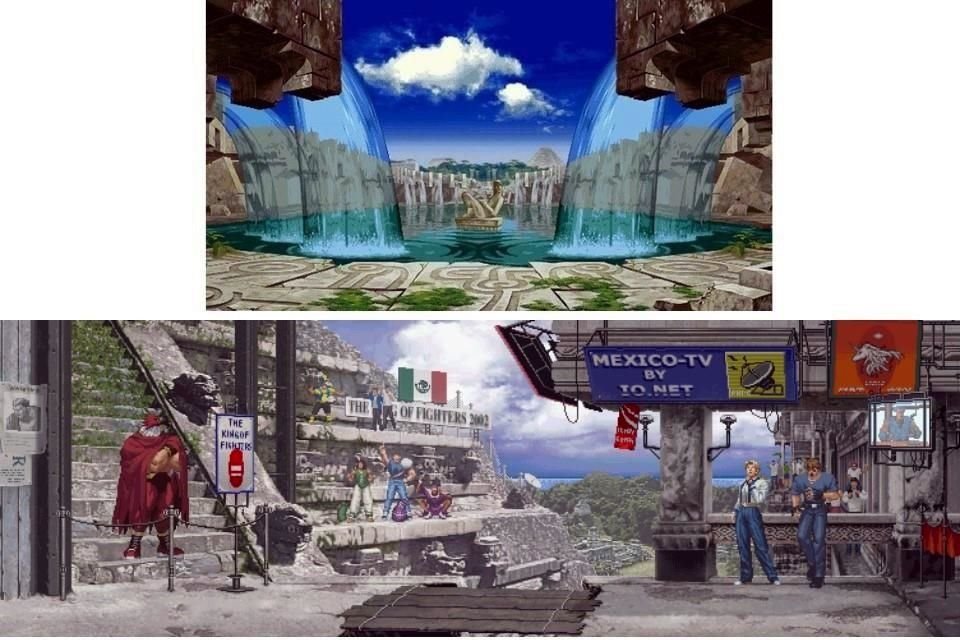 En The King of Fighters, aparecen el Chac Mool y el Templo de Kukulkán en dos escenas de las ediciones de  2000 y 2003, respectivamente.