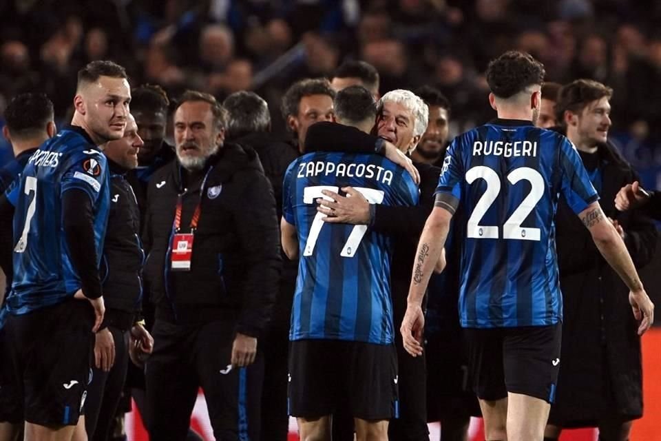 A pesar de la derrota, el técnico Gian Piero Gasperini felicitó a sus jugadores por el histórico pase a las Semifinales de la Europa League.