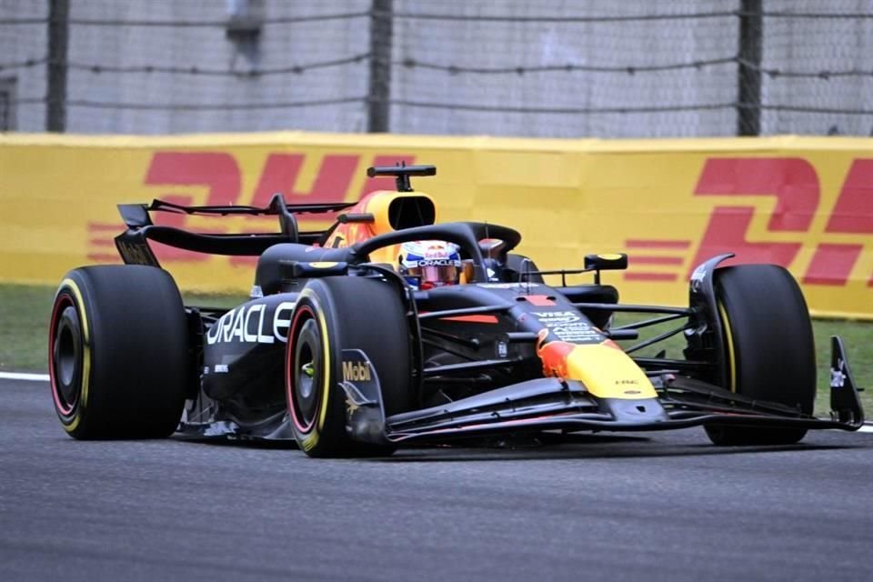 Max Verstappen durante la clasificación para la carrera Sprint.