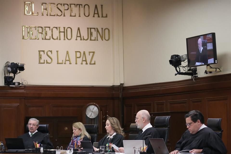 En este tema, el Ministro Luis María Aguilar fue el único que votó en contra.