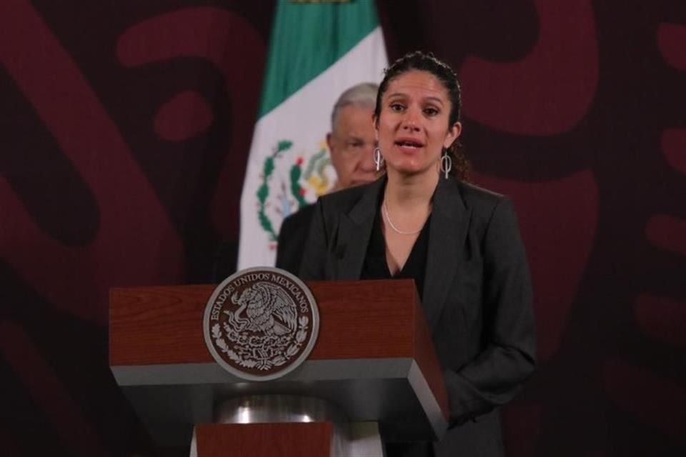 Bertha Alcalde Luján, directora general del Instituto de Seguridad y Servicios Sociales de los Trabajadores del Estado (ISSSTE).