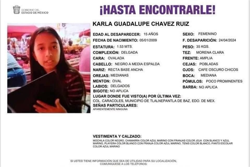 Antes de que el cuerpo fuera retirado, familiares de la menor acudieron para identificarla como Karla Guadalupe Chávez Ruiz.