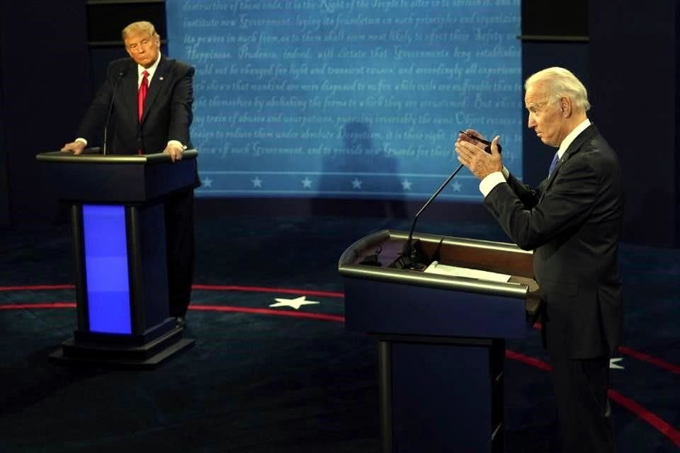 Joe Biden dijo que está dispuesto a tener un debate con Donald Trump antes de las elecciones: 'Estaría feliz de poder hacerlo'.