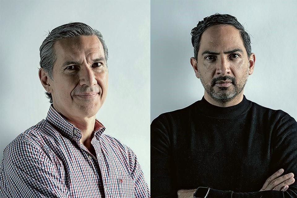 Antonio Ramírez y Edgardo López de MISHTECH.