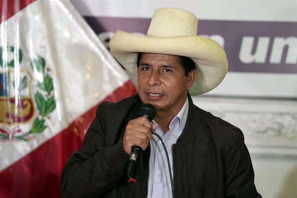 Pedro Castillo fue declarado Presidente electo de Perú.