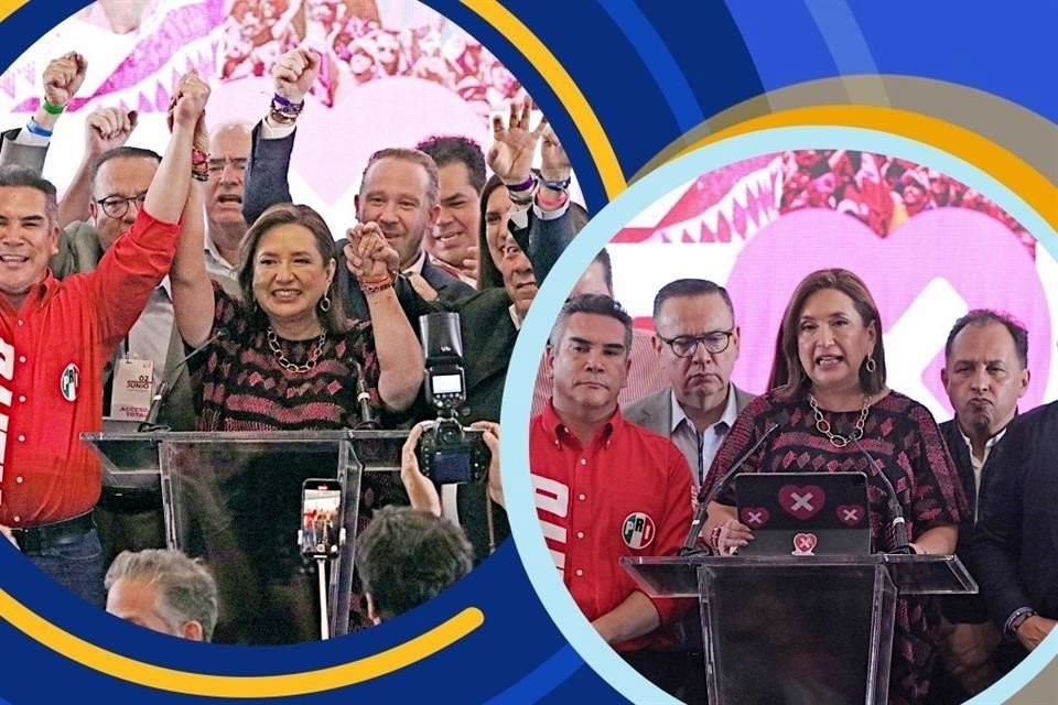 Xóchitl le había pedido al responsable de comunicación, Max Cortázar, que le comunicara a la gente de Sheinbaum.