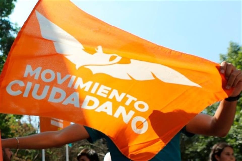 Bandera de Movimiento Ciudadano.