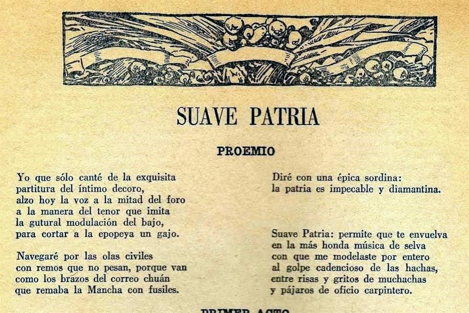 Ramón López Velarde publicó 'La suave patria' en la revista 'El Maestro' a fines de junio de 1921, el mismo mes en el que falleció.