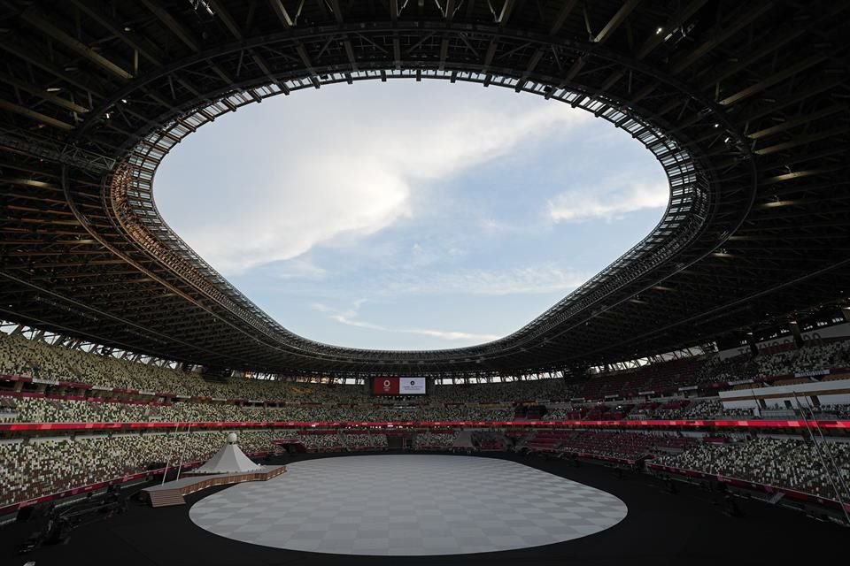 El Estadio Olímpico de Tokio montó el escenario para el magno evento.