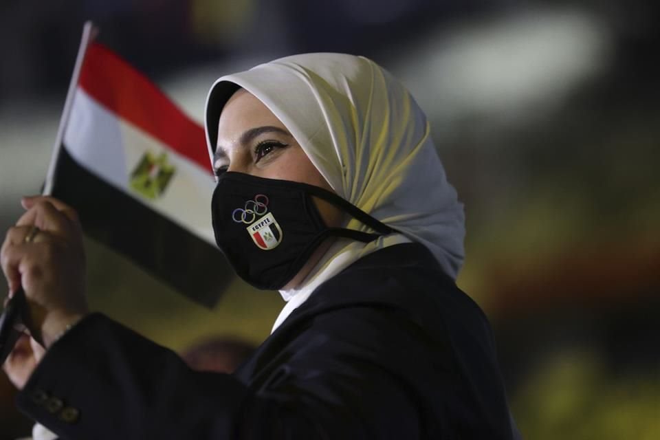 Una atleta de Egipto.