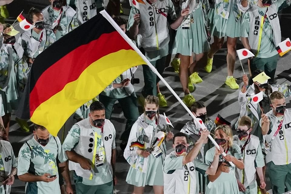 El equipo alemán listo para pelear por las preseas.