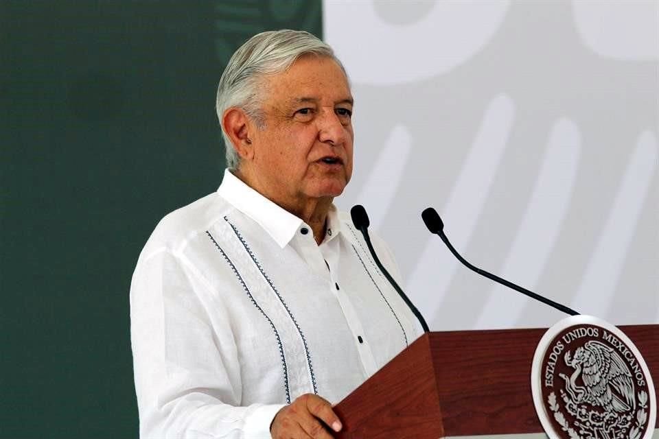 López Obrador insistió en que la Guardia Nacional dependa de la Secretaría de la Defensa.