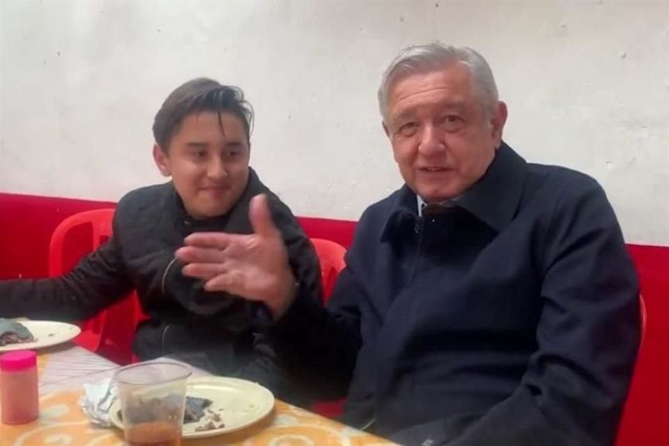 Jesús Ernesto y Andrés Manuel López Obrador.