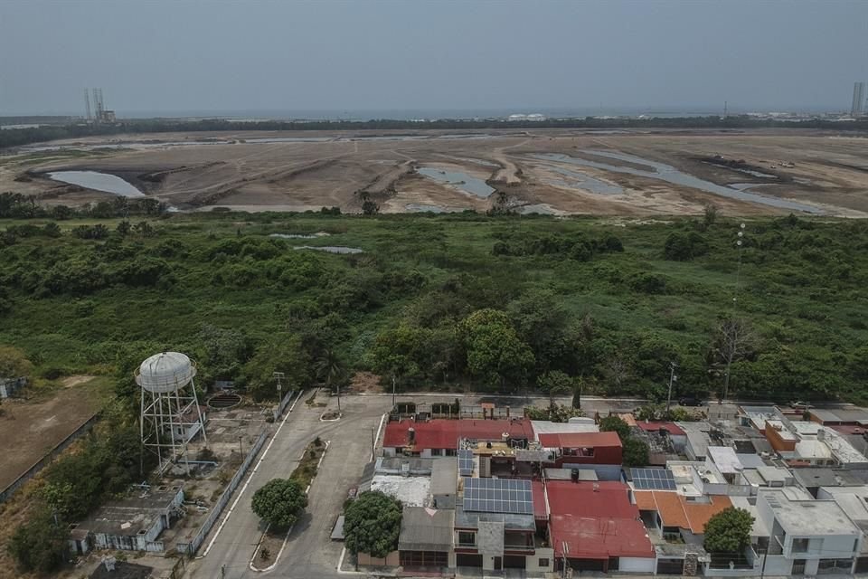 El sitio de la refinería Pemex Dos Bocas en Tabasco, en mayo de 2019.