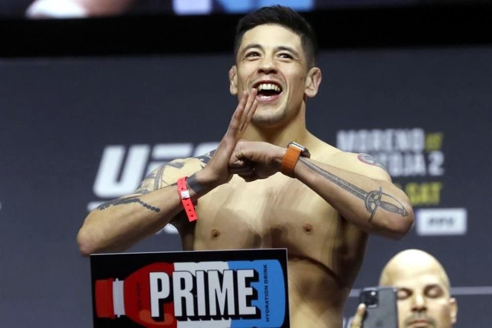Brandon Moreno peleará en Edmonton.