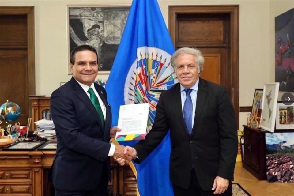 El Secretario general de la OEA Luis Almagro anunció que dio positivo a Covid-19, dos días después de reunirse con Silvano Aureoles.