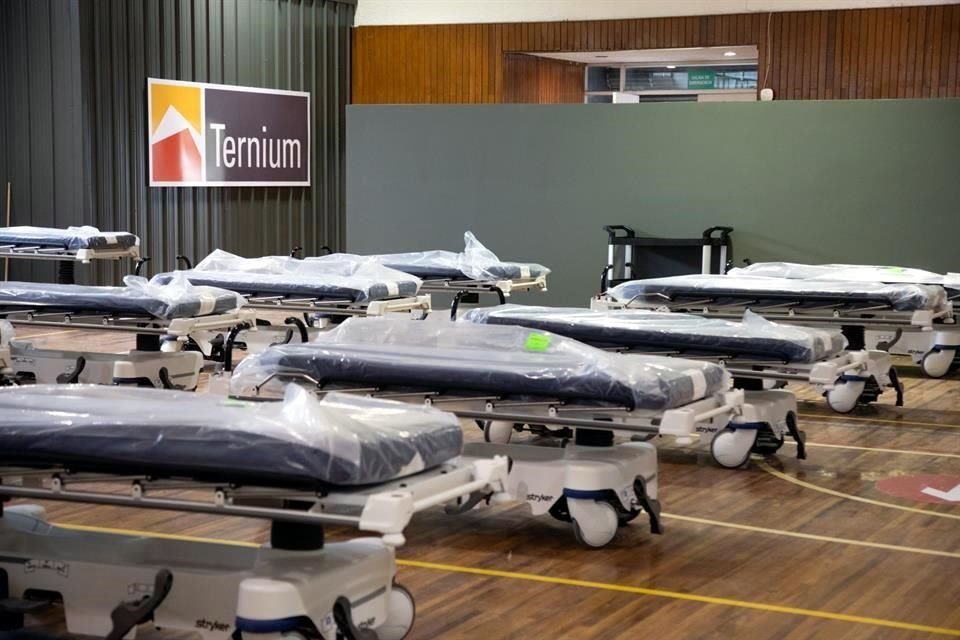 Ternium abrió en 2020 su Hospital Comunitario para pacientes Covid.