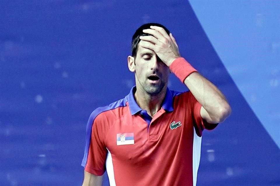 El tenista Novak Djokovic llegó con la expectativa a Tokio 2020 de llevarse el oro, pero al final no consiguió ni el bronce.