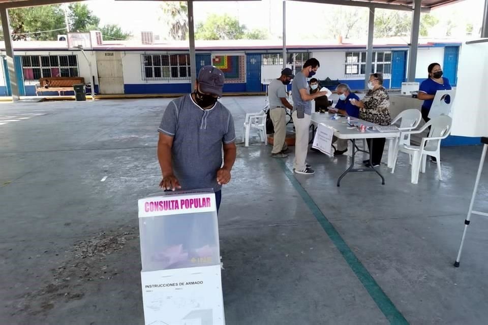 En Reynosa no se registraron filas durante la mañana.