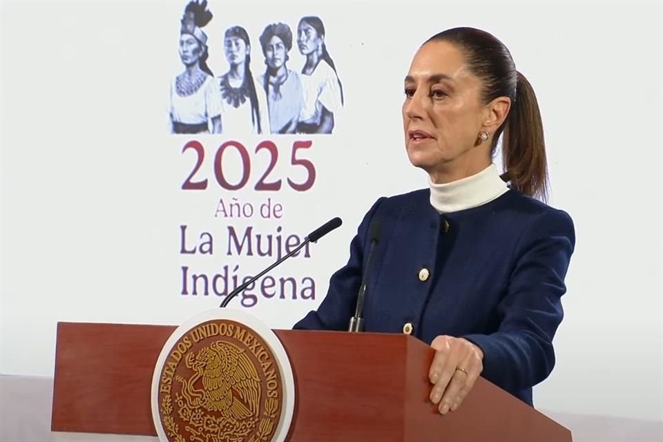 Claudia Sheinbaum, Presidenta de México.