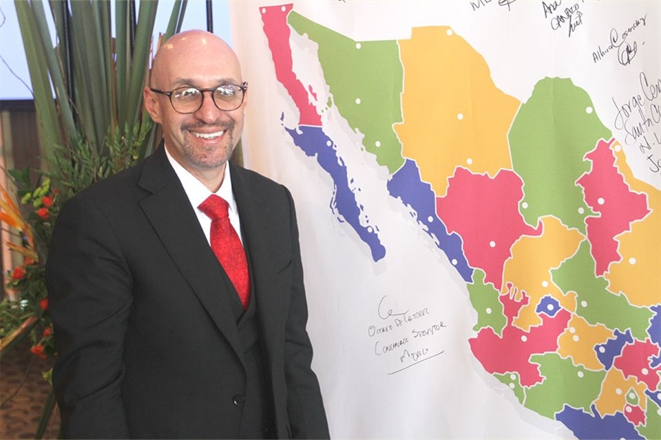 Octavio de la Torre de Steffano, presidente de la Confederación de Cámaras Nacionales de Comercio, la Concanaco.