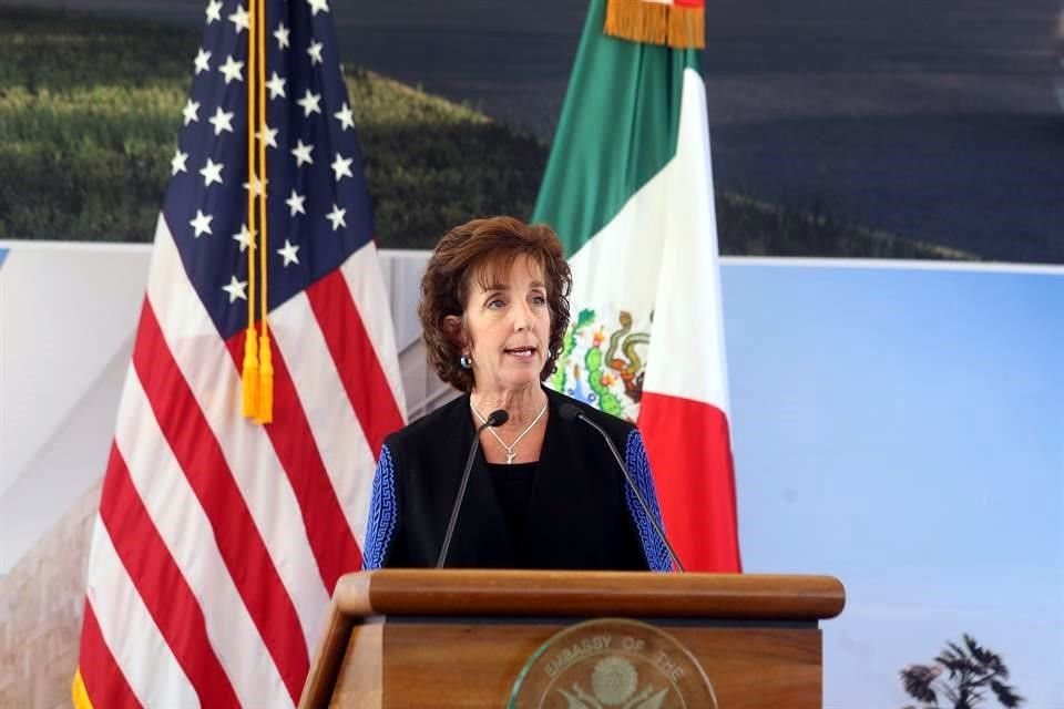 Roberta Jacobson, ex Embajadora de Estados Unidos en México en una foto de 2018.