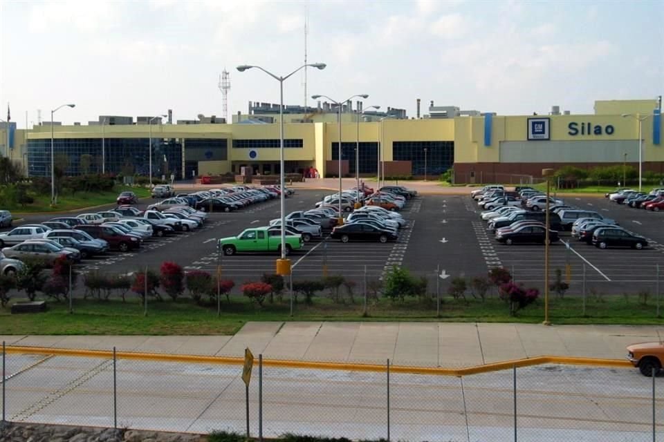 Planta de General Motors en Silao.