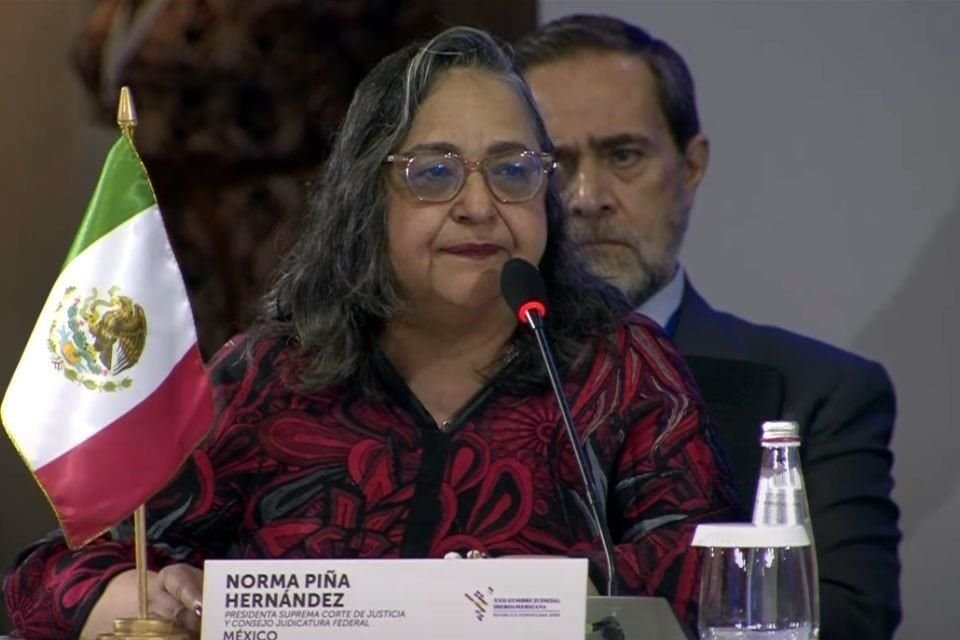 La Ministra Norma Piña aclaró que, este año, el PJ mexicano no envió representantes para comisiones permanentes de la Cumbre Judicial Iberoamericana por los cambios que traerá la elección judicial.