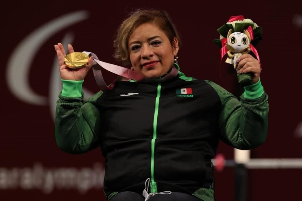 Es la cuarta medalla de oro consecutiva para Amalia.