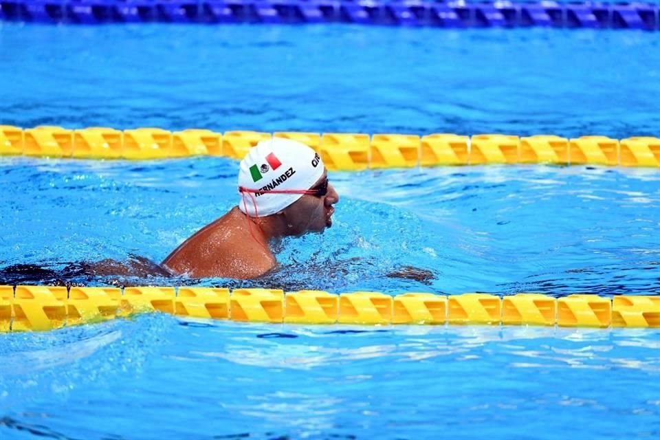 Hernández ahora es un histórico de la para natación mexicana.