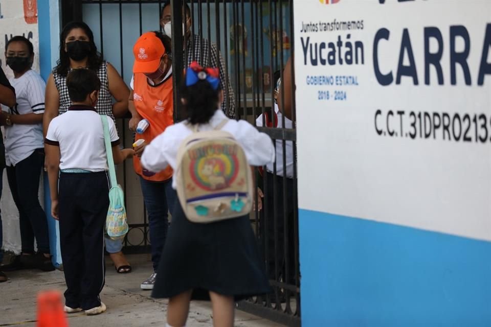 YUCATÁN. Escuela 'Venustiano Carranza' en la Colonia Kaua, en Mérida.